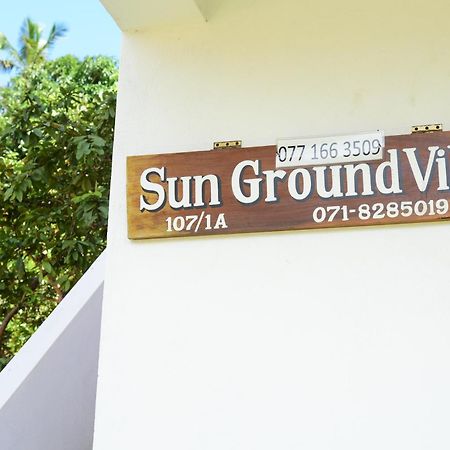 Sun Ground Villa Hikkaduwa Exterior foto